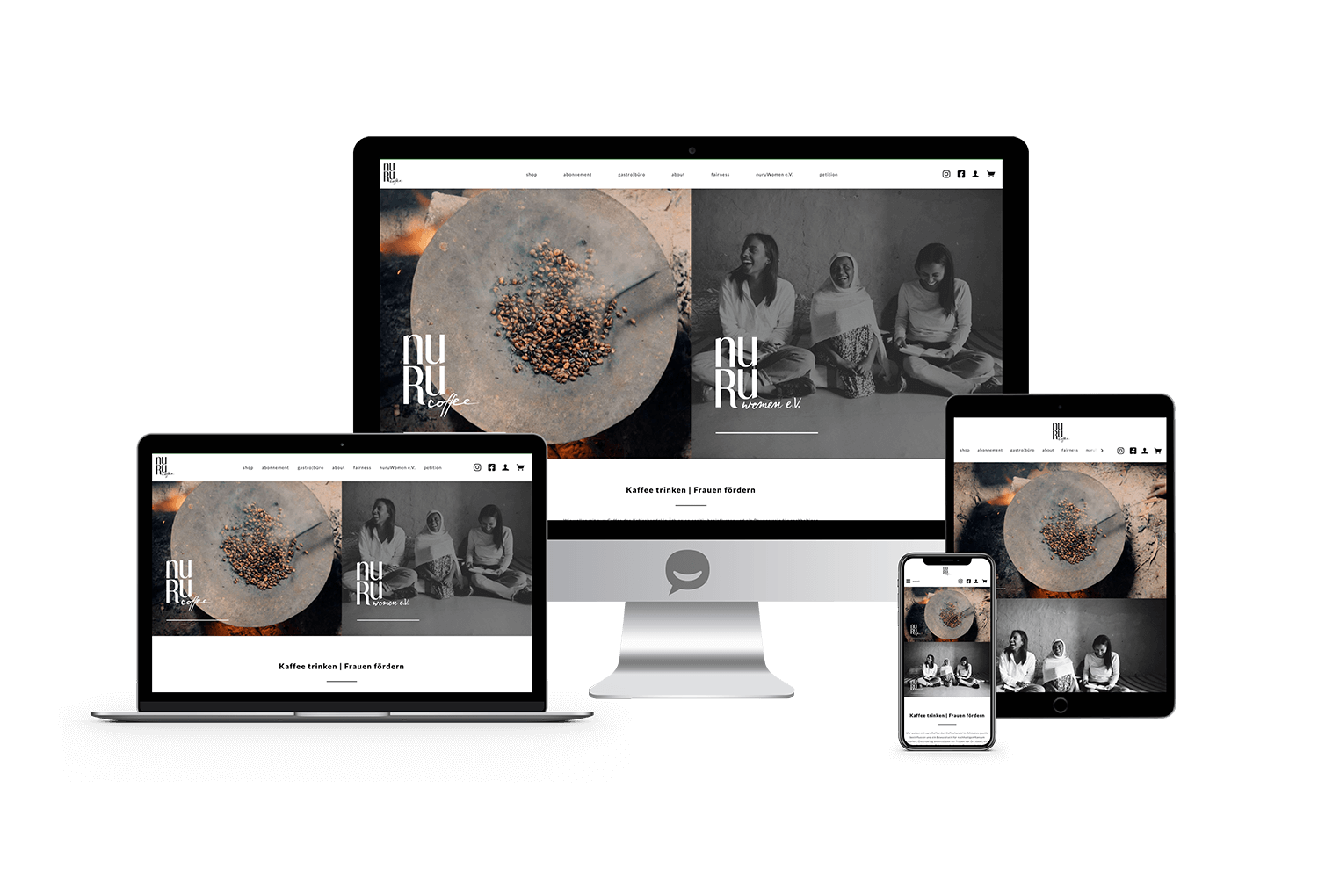 nuruCoffee Webshop
