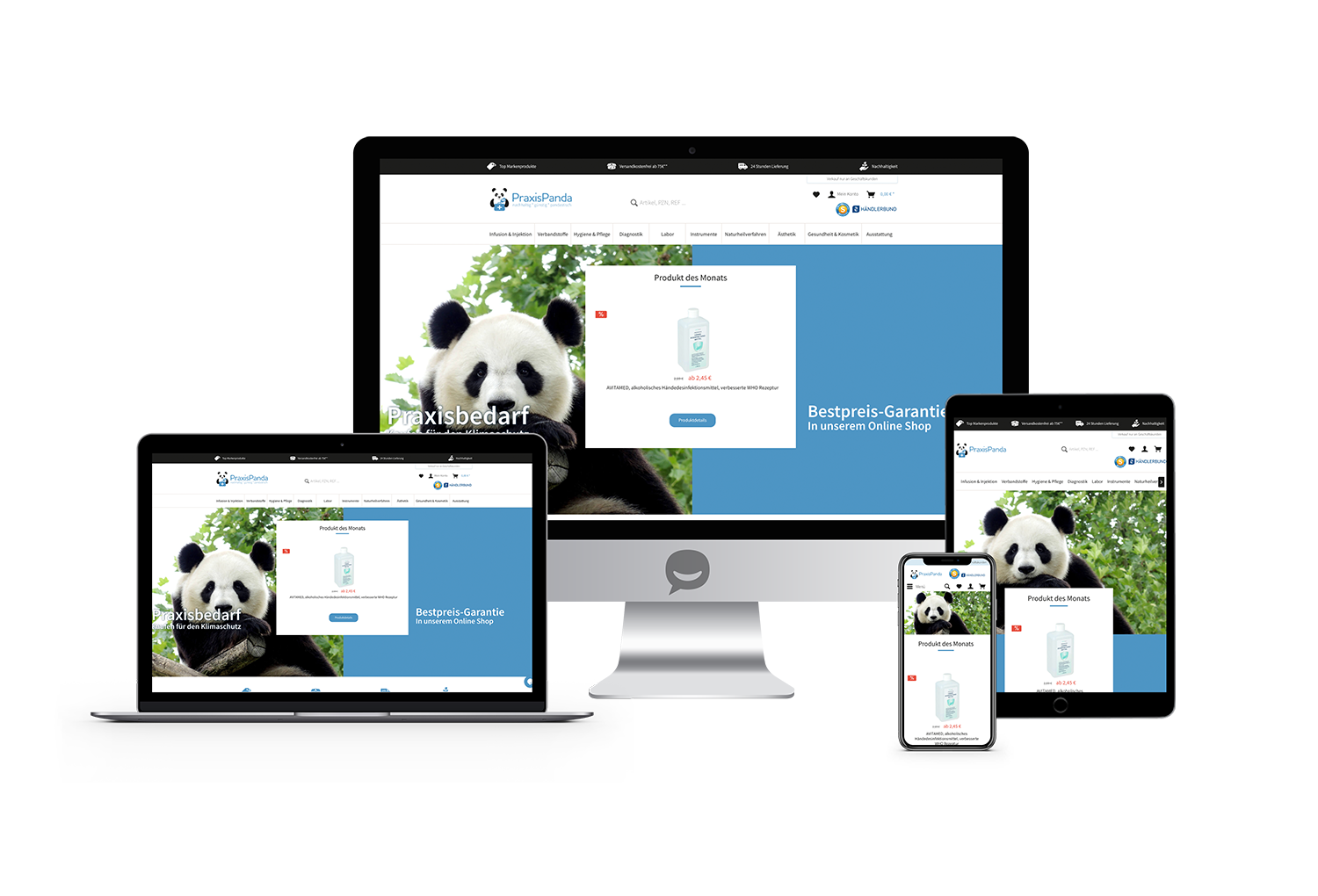 Praxispanda Webshop